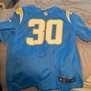 Austin Ekeler Powder Blue Chargers Jersey